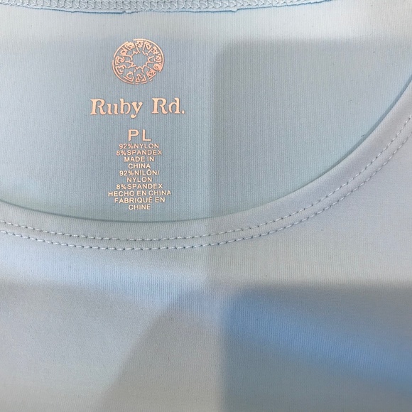 Ruby Rd. Spring Blooms pullover - Picture 3 of 3